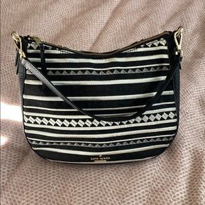 Kate Spade black and white purse